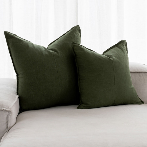 Flou Classic European Linen Cushion Cover Temple Webster